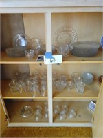 Fostria Colonial Dame Glass Set w/ Mics. Glass
