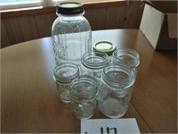 Misc. Canning Jars- Lot of Seven (7)