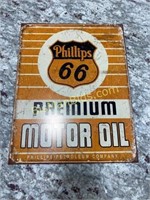 Phillips 66 Motor Oil Metal Sign