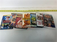 Collection of Seven Family/Children's/Disney DVDs