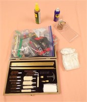 GUN CLEANING KIT AND SUPPLIES