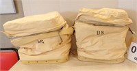 (2) INSULATED BAGS MARKED U.S. ......