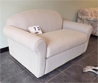 SEALY LOVESEAT SIZE HIDEABED