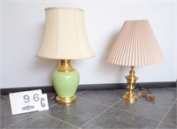 (2) TABLE LAMPS