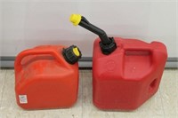 Group of 2 Gas Cans