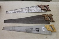 Group of 3 Hand Saws