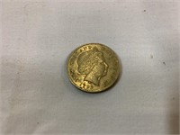 1 Ea New Zealand 2 Dollar Coin