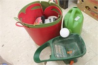Rubber Totes, Yard Hand Tools, & More
