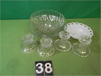 Candle Holders and Bowls