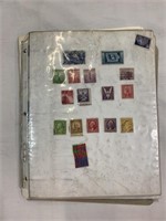 Binder W/ Multiple Collectors Stamps
