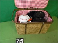 Camping Cookware and Basket