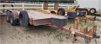 20 ft. Butler tilt bed trailer with Pintle hitch