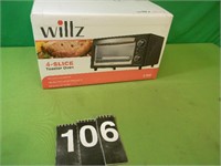 New 4 Slice Toaster Oven