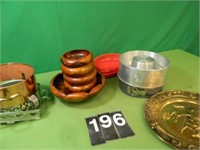 Box with Wooden Bowls