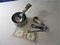 Heavy Stainless Measuring Cup SET