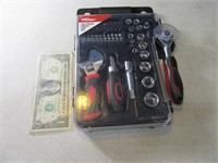 38pc Stubby HyperTough Tool Travel Set