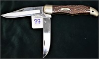 1965-69 Case XX USA 6265 SAB 2 Blade Folding Hunte