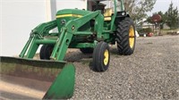 John Deere 4030 With John Deere 158 Loader