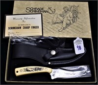 Schrade Scrimshaw 152 Sharp Finger SN-00684