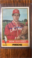1976 Topps Don Gillette Signed card