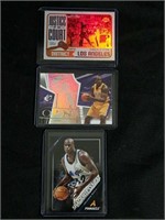 (3) Vintage Shaquille O'Neal Insert Cards