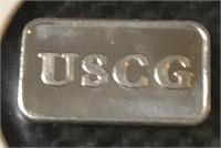 USCG 1gram .999 Silver Bar #1