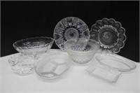 Crystal Trays and Bowls