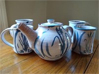 Ceramic Tea Set - Hand-thrown by Dorcas Adkins