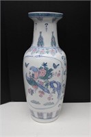 Vintage Floral Vase 24"
