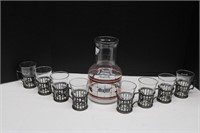 Coca Cola Glass Collection with Decanter