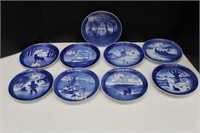 Royal Copenhaven Denmark Plates 1960 to 1972