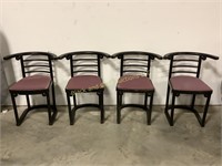 (4) Wooden project chairs