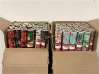 (2) Boxes full of Holiday wrapping paper