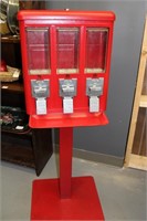 Red Gumball Machine 18 x 45