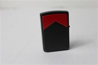 Black and Red Zippo Lighter