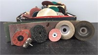 Large Lot Of Abrasive And Sanding Wheels