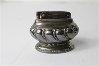 Vintage Ronson Crown Silver Table Lighter