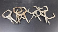 6x Vise Grip Clamps