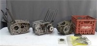 Lot Of Motorcycle Engines And Parts