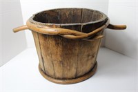 Antique Hand made Water Bucket estimated to be 200