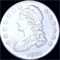 1835 Capped Bust Half Dollar ABOUT UNCIRCULATED