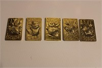 Poliwhirl Gold Pokemon 1999 Nintendo Cards
