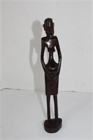 Ghana Hand Made Fertility Statue 12"