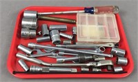 Lot Of Sockets And Hand Tools