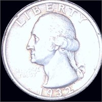 1932-S Washington Silver Quarter XF