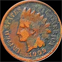 1909 Indian Head Indian NICELY CIRCULATED