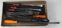 Lot Of Screwdrivers And Pry Bars