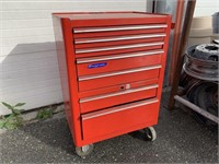 Red Snap On 7 Drawer Rolling Tool Chest