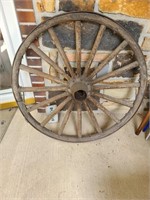 Wooden Wagon Wheel