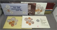 (6) P & D UNC Coin Sets. Dates: 1992, 1990, 1998,